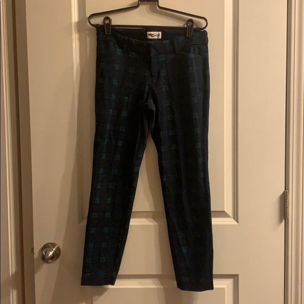 Plaid dress pants